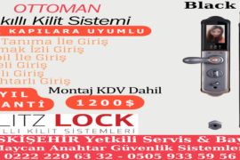 Akıllı Kilit Sistemi Ottoman Black